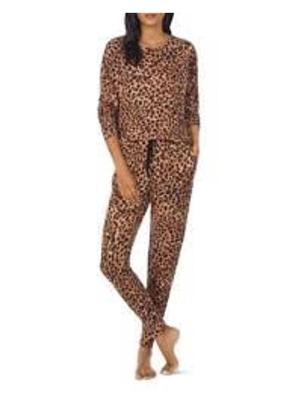 Ralph Lauren Leopard Jogger Pants Pajama Set